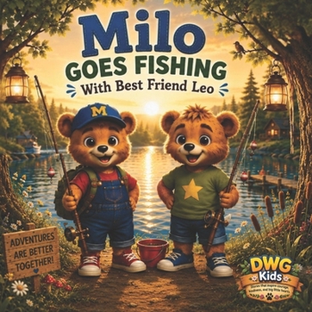 Paperback Milo Goes Fishing with Best Friend Leo Book