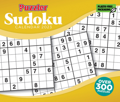 Calendar 2023 Sudoku, Puzzler Box Calendar Book