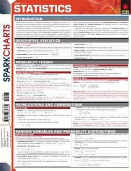 Paperback Statistics (Sparkcharts) Book