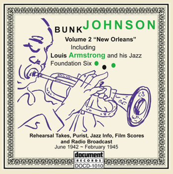 Music - CD Bunk Johnson   New Orleans (1942 1945) Book