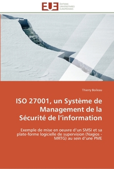 Paperback Iso 27001, un système de management de la sécurité de l information [French] Book