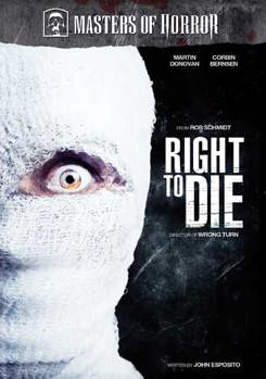 DVD Masters of Horror: Right to Die Book
