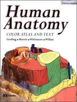 Paperback Human Anatomy: Color Atlas and Text Book