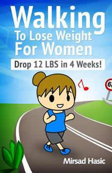 Paperback Walking to Lose Weight for women Book