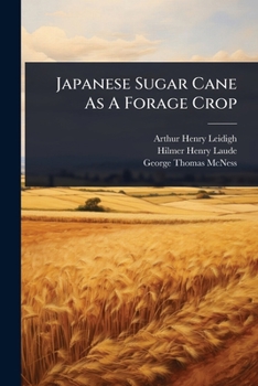 Paperback Japanese Sugar Cane As A Forage Crop Book