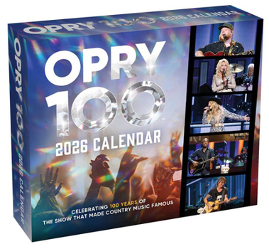 Paper Catalog Grand OLE Opry 2026 Day-To-Day Calendar Book