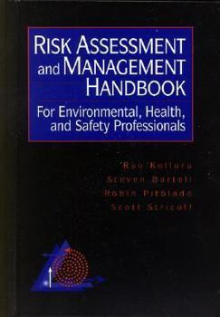 Hardcover Risk Assessment and Management Handbook: For Environmental, Health, and Safety Professionals Book