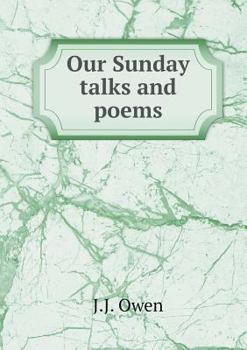 Paperback Our Sunday talks and poems Book