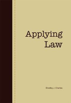 Paperback Applying Law Book
