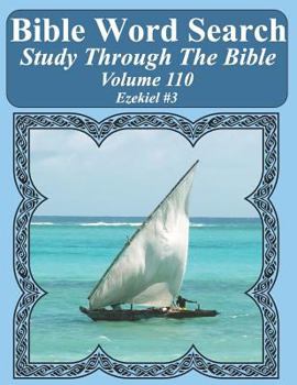 Paperback Bible Word Search Study Through The Bible: Volume 110 Ezekiel #3 [Large Print] Book