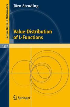 Paperback Value-Distribution of L-Functions Book