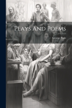 Paperback Plays And Poems Book