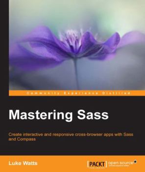 Paperback Mastering Sass Book