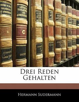 Paperback Drei Reden Gehalten [German] Book