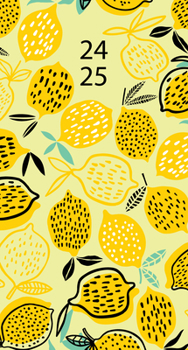 Calendar Lots of Lemons 2024 3.5 X 6.5 2-Year Pocket Planner Book