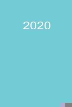 Paperback 2020: Buchkalender 2020 A5 Blau [German] Book