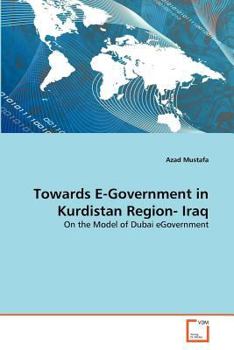 Paperback Towards E-Government in Kurdistan Region- Iraq Book