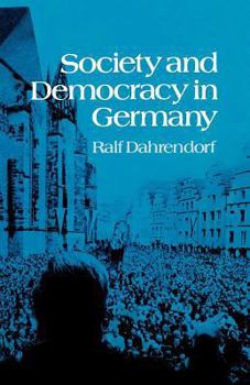 Paperback Society and Democracy in Germany Book