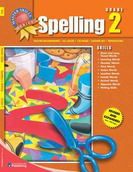 Paperback Spelling & Writing, Grade 2 (Master Skills) Book