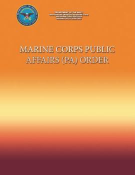 Paperback Marine Corps Public Affairs (PA) Order Book