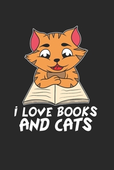 Katze Buch Notizbuch: Katze Lesen Notizbuch für Bücher Liebhaber / Notizheft / Notizblock A5 (6x9in) Dotted Notebook / Punkteraster / 120 gepunktete Seiten (German Edition)