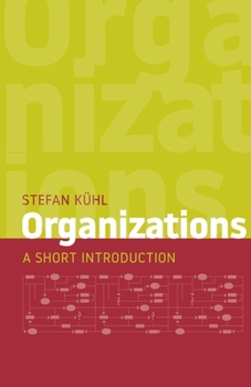 Paperback Organizations: A Short Introduction [Large Print] Book