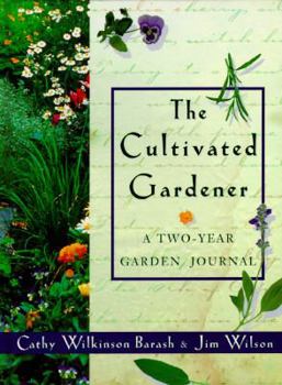 Hardcover Cultivated Gardener: AA Three-Year Garden Journal Book