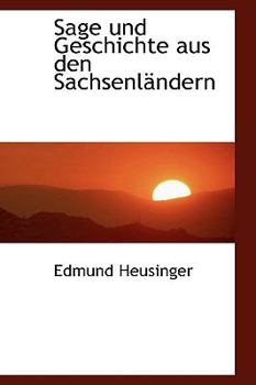 Hardcover Sage Und Geschichte Aus Den Sachsenl Ndern [German] Book