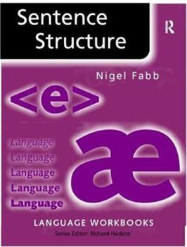 Paperback Sentence Structure Book