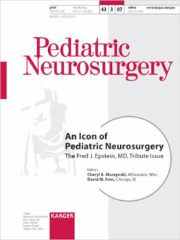 Paperback An Icon of Pediatric Neurosurgery: The Fred J. Epstein, MD, Tribute Issue Book