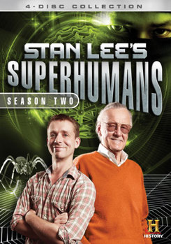 DVD Stan Lee's Superhumans: Season Two Book