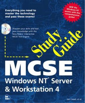 Paperback MCSE Study Guide Windows NT Server [With CDROM] Book