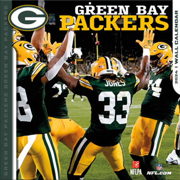 Calendar Green Bay Packers 2024 12x12 Team Wall Calendar Book