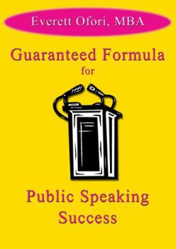 Paperback Guaranteed Formula for Public Speaking Success Book