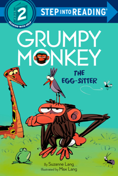 Paperback Grumpy Monkey the Egg-Sitter Book