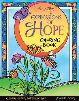 Paperback Expressions of Hope Coloring Book