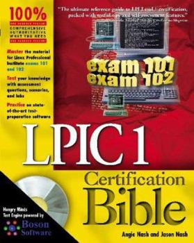 Hardcover Lpic 1 Certification Bible [With CD and Testing Engine] Book
