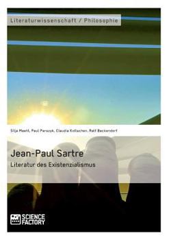 Paperback Jean-Paul Sartre. Literatur des Existenzialismus [German] Book