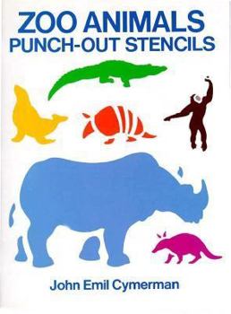 Paperback Zoo Animals Punch-Out Stencils Book