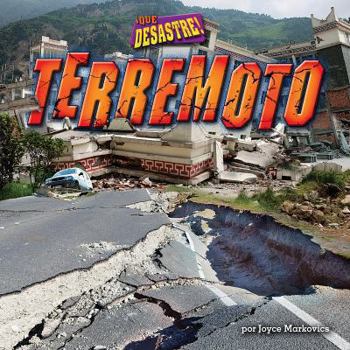 Library Binding Terremoto (Earthquake) [Spanish] Book