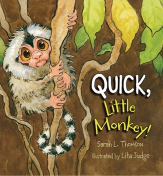 Hardcover Quick, Little Monkey! Book