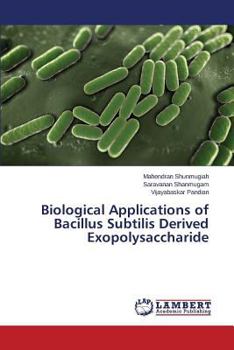 Paperback Biological Applications of Bacillus Subtilis Derived Exopolysaccharide Book