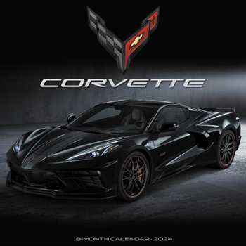 Calendar Corvette 2024 12 X 12 Wall Calendar (Foil Stamped Cover) Book