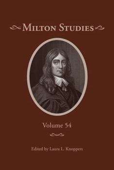Hardcover Milton Studies: Volume 54 Book