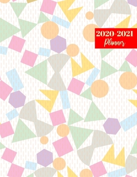 2020-2021 Planner: Pretty 24 Months Calendar, 2 Year Appointment Calendar, Business Planners, Agenda Schedule Organizer Logbook and Journal