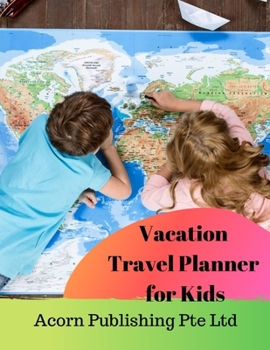 Paperback Vacation Travel Planner for Kids Book