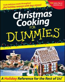 Paperback Christmas Cooking for Dummies Book