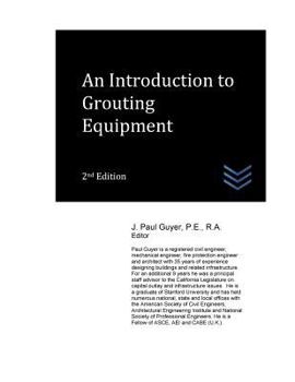 Paperback An Introduction to Grouting Equipment Book