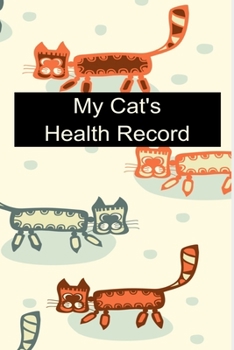 Paperback My Cat's Health Records Book