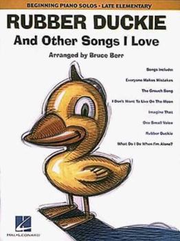 Paperback Rubber Duckie and Other Songs: Late Elementary Piano Solos Book